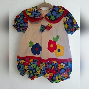 Vintage Bubble Romper